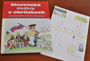 kniha Slovenské dejiny v obrázkoch. komiksové dejiny Slovenska